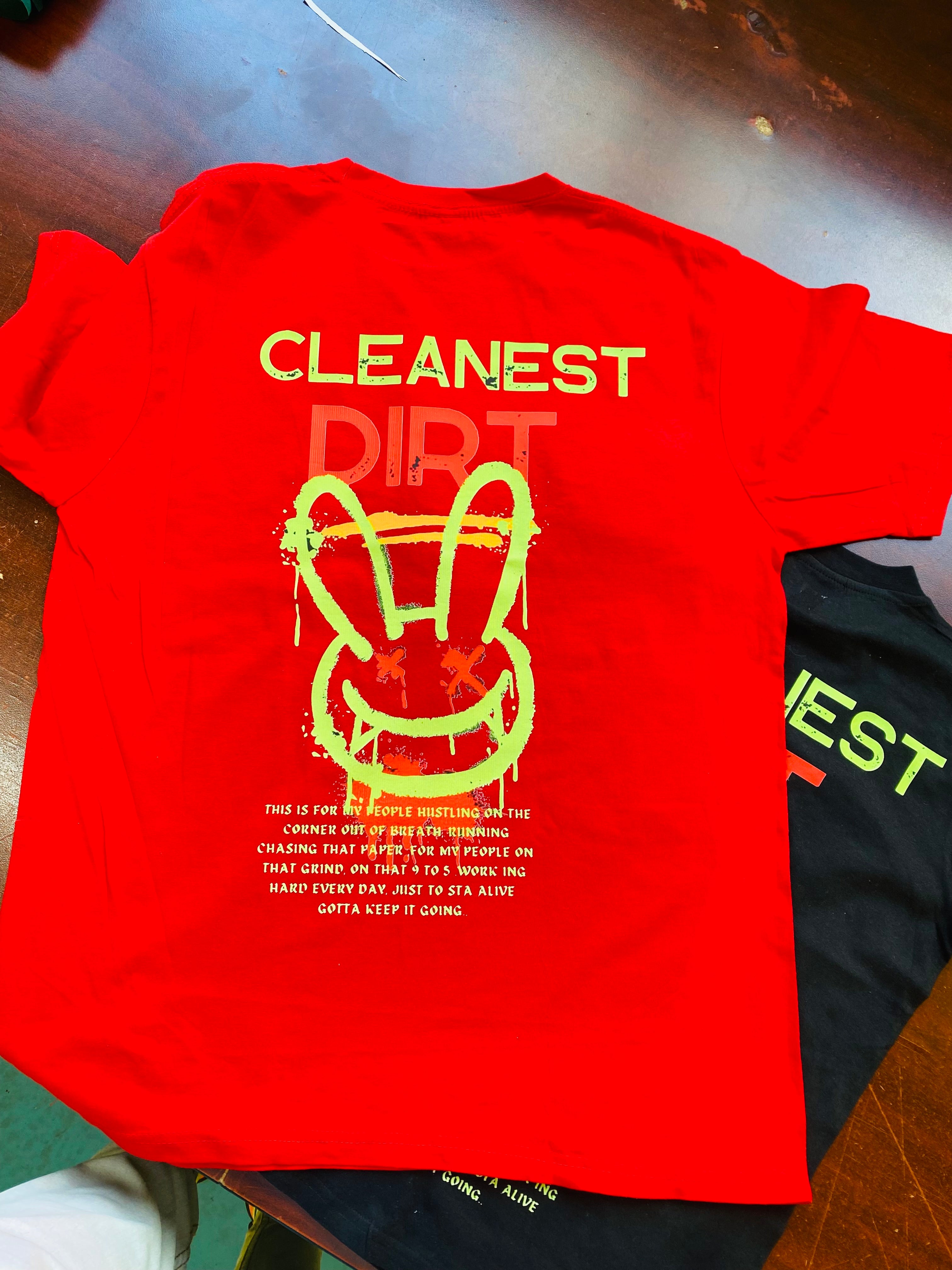 Cleanestdirt oversized Tshirt