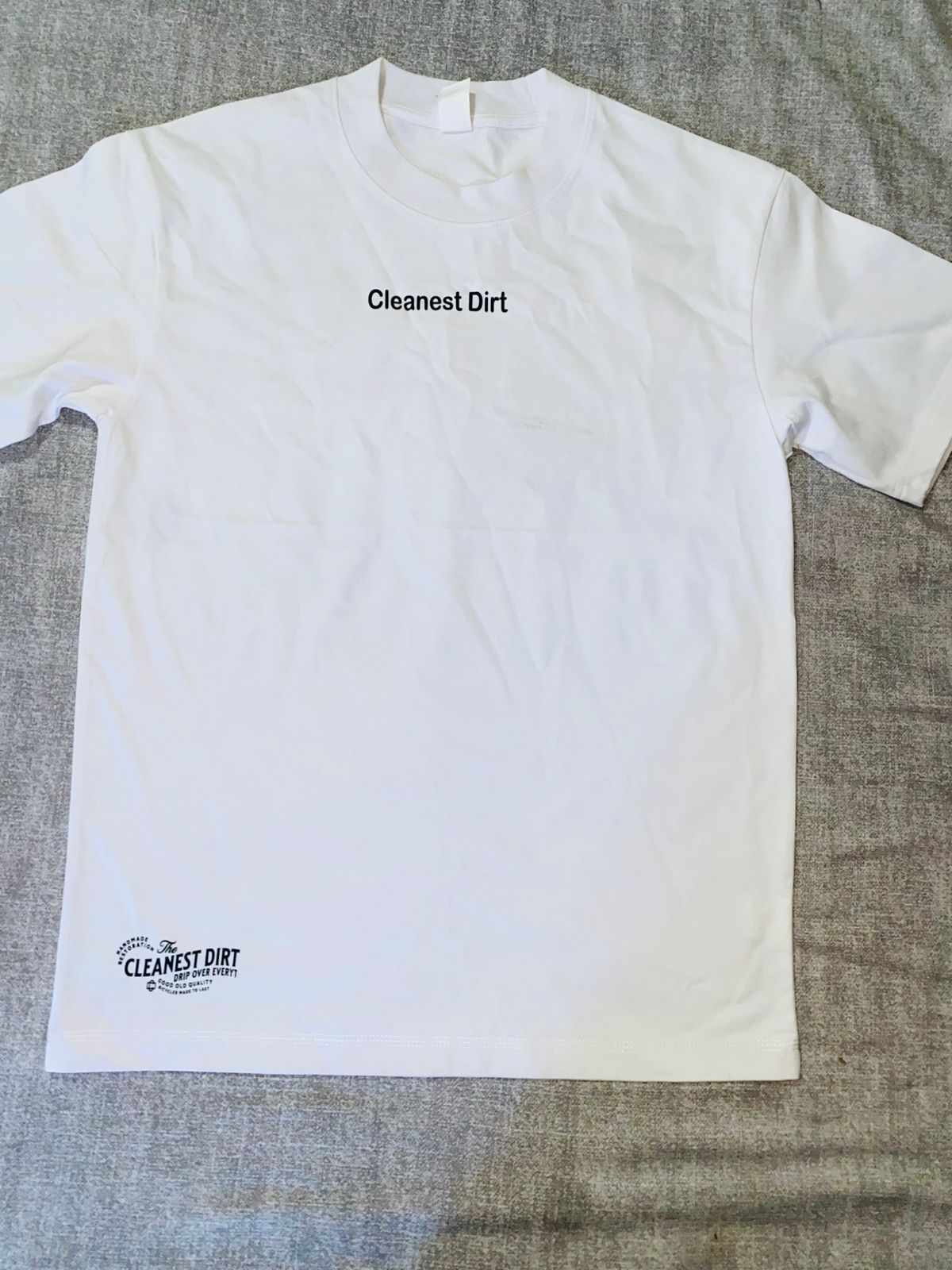 CLEANEST DIRT OVERSIZED TEE - UNISEX