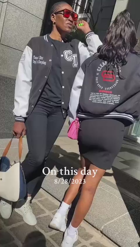 Cleanestdirt Baseball jacket