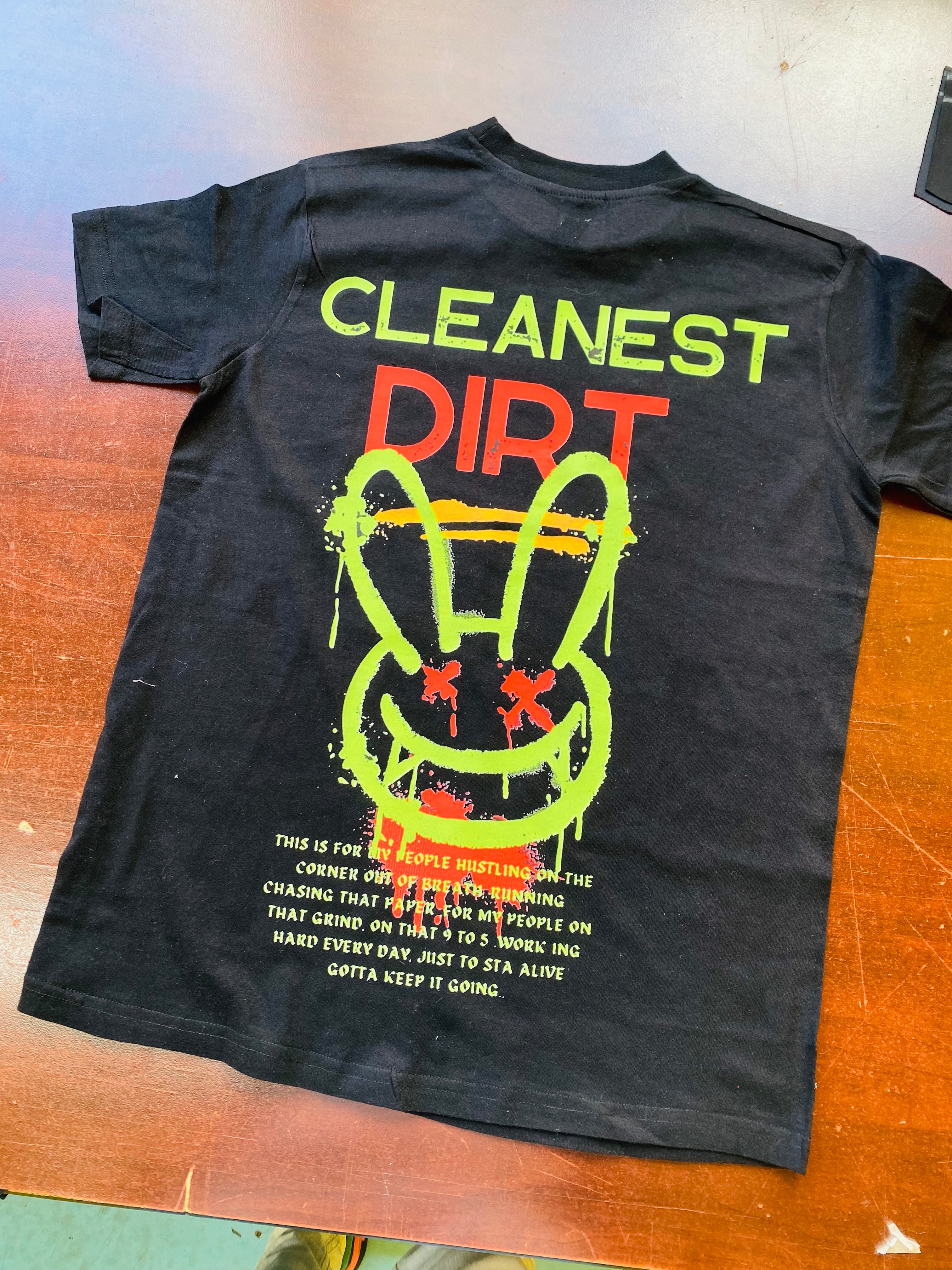 Cleanestdirt oversized Tshirt